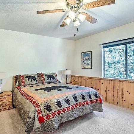 Cozy Getaway Cabin Deck And Hot Tub With Views! Villa Big Bear Lake Exteriör bild